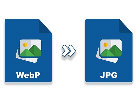 Ícones dos formatos WEBP e JPEG